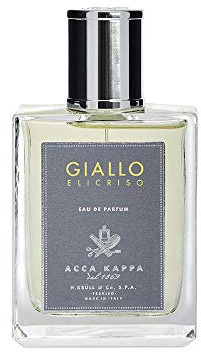 Acca Kappa Giallo Elicriso Eau de Parfum 100 mL Helichrysum Violet Aquatic Cedarwood Scent for Men and Women