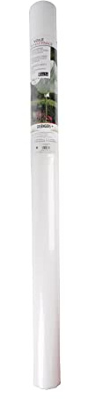 GREENGERS - Housses de protection pour plantes, Voile hivernage rouleau 15m x 1m, Voile hivernage plante - Non tissé 30g/m² - Dimensions : 1m x 15m - Coloris blanc - Facile à couper