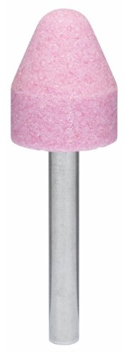 Bosch 1x PRO Steel Mounted Point Set for 6 mm Longlife Straight Grinders, Drills and Cylindrical Shank (for Steel, Cast iron, Ø 20 mm, Professional Accessory Straight Grinder)