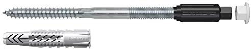 fischer Thermax 10/220 M8 - Abstandsmontagesystem zur Befestigung von leichten Lasten, wie Leuchten und Bewegungsmelder in Wärmedämmverbundsystemen - 20 Stück - Art.-Nr. 514254