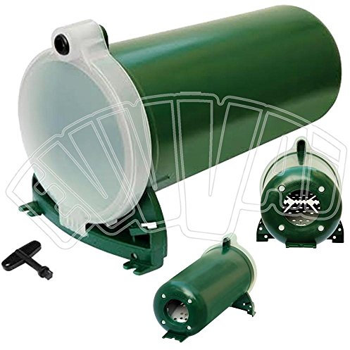 TRAPPOLA PER TOPI A CILINDRO PICCOLA CATTURA RATTI FISSABILE A TRAVI RETI PARETI