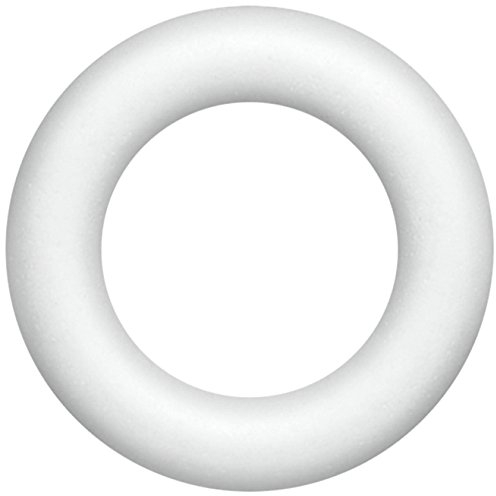 Ghirlanda Natalizia a Base Piatta in Polistirolo 30 cm