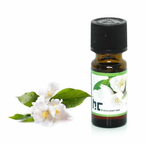 Höfer Chemie Duftöl Jasminblüte 10 ml - Zusatz für Duftlampen und Potpourri Diffuser Aromatherapie - Duftöl Ätherisches Öl