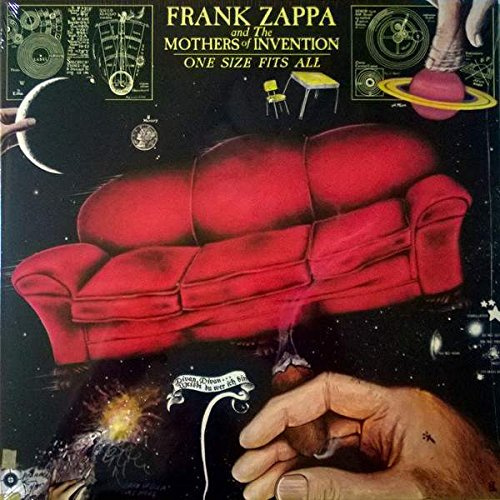 Frank Zappa And The Mothers - One Size Fits All - Zappa Records - ZR 3853-1, Universal Music - ZR 3853-1