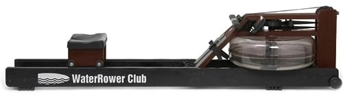 WaterRower Club Rowing Machine with S4 BLE Monitor | USA Made Water Rower | Original Handcrafted Erg Row Machine for Home Use & Gym