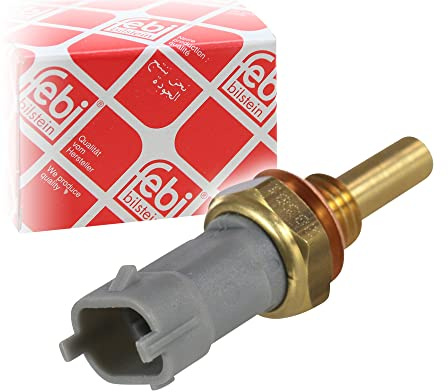 febi bilstein 28381 Kühlmitteltemperatursensor mit Dichtring, 1 Stück | Kompatibel mit: ALFA ROMEO 145, 146, 156, 156 Sportwagon, 166, CHEVROLET CRUZE, CRUZE Station Wagon, TRAX