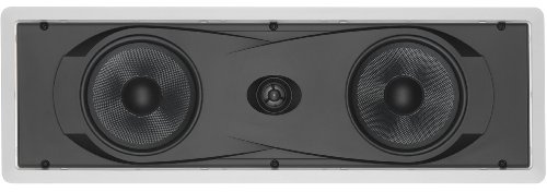 Yamaha in-Wall 150 watts Natural Sound 2-Way Speaker with 1 Titanium Dome Swivel Tweeter & Dual 6-1/2 Kevlar Cone Woofers for Enhanced Center Channel,