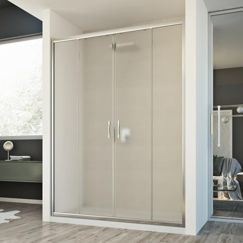Duschtür Young 2 Türen 170CM H198 Strukturglas C