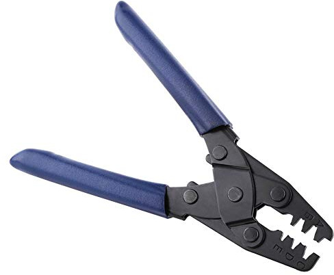 Qiilu Professional 22-10 AWG Terminal Wiring Harness Crimp Plier Open Style Crimper Crimping Tool