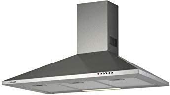 Cata Campana Extractora Decorativa de Pared V 500 3 Niveles de Extracción Iluminación LED Motor Extra Silencioso Filtros Lavables en Lavavajillas Sistema de Fácil Instalación Ancho 50 cm Color Inox