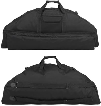 Zerone Bogenschießen Compound Bogen Rucksack, Outdoor Schwarz Tragbare Universal Carrier Halter Fall für die Jagd