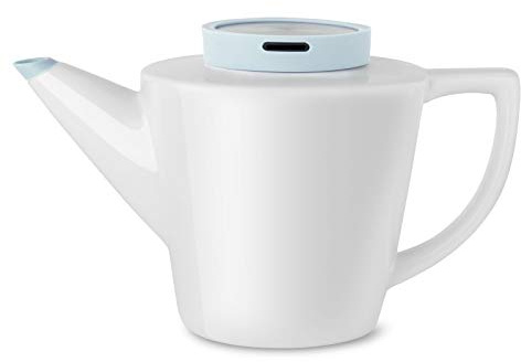 Viva Tetera, Porcelana, Blanco/Azul, 1L