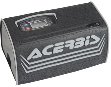 Acerbis 0024501.315 Cuscinetto per manubrio da moto da 28,6 mm con microcomputer, colore: nero