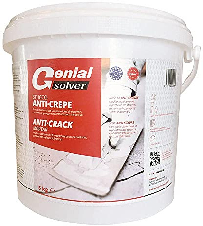 Genial Solver Mastic anti-crêpe et réparateur pour sols 5 kg