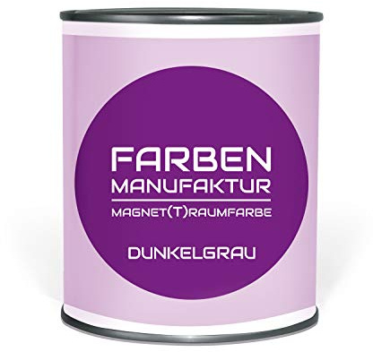 Farben Manufaktur Magnet(t) raumfarbe Magnetfarbe magnetische Wandfarbe auch mit Tafelfarbe kombinierbar