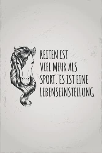 Reiten ist mehr als Sport: Pferd REISETAGEBUCH | Format 6x9 (ca. DIN A5) | 120 Seiten Softcover | Urlaubstagebuch, Reisejournal, Erlebnistagebuch | ... Geschenk für Reiter die gerne reiten