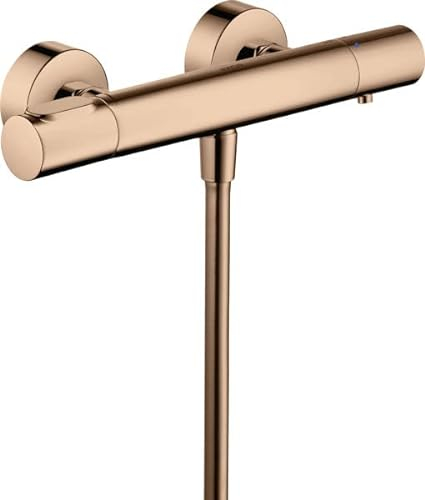 hansgrohe AXOR Citterio M Brausethermostat Aufputz, 1 Verbraucher, 34635300, Farbe: Polished Red Gold
