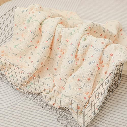 Copertina Neonato Invernale 75x100 - Coperta Pile Morbida Per Bambini In Cotone Mussola Oeko Tex - Coperta Culla Lettino 60x120 - Plaid, Scuola, Asilo Nido - Trapunta Leggera Lettino Con Sbarre