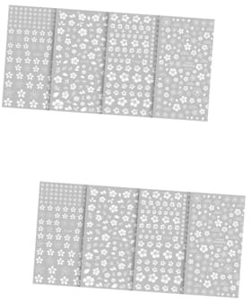 FRCOLOR 8 Fogli Fascia Decorare I Fiori Fiori Nias Una 3D Adesivo Nastro Adesivo Adesivi Per Decalcomanie Impacchi Per Dei Piedi Smalto Per Manicure Nail Art Kit Miss
