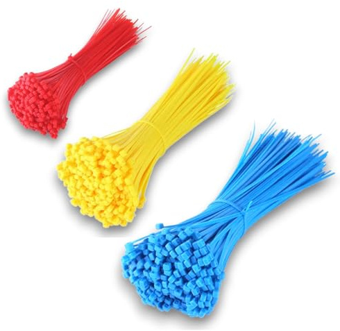 Super Mundo - 720pcs Bridas de Plastico colores para Cables 100/150/200mm(99894)