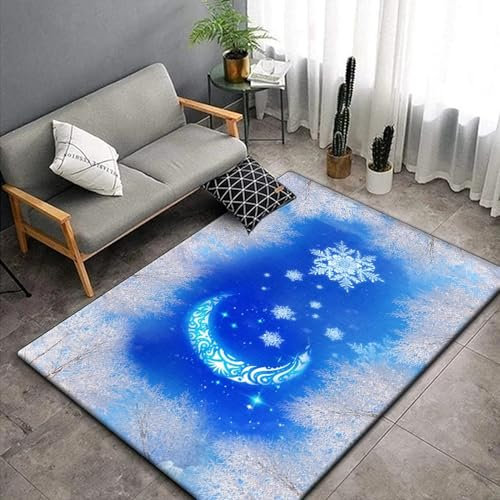 Kinderteppich Bunte Pflanzen Fantasieblumen - Kurzflor Teppich Kinderzimmer Spielteppich Antiallergen Und Extra Weich - Babyzimmer Teppiche Für Junge Und Mädchen Babyteppich 80 X 160 cm / 31-7G1Y2W0