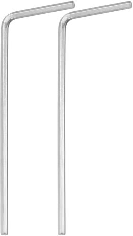 QUARKZMAN 2 Llaves Hexagonales de 1,5 mm de Acero Inoxidable en Forma de L, Llaves Métricas Hexagonales, Herramienta de Reparación para Bricolaje en Casa, Reparación de Bicicletas