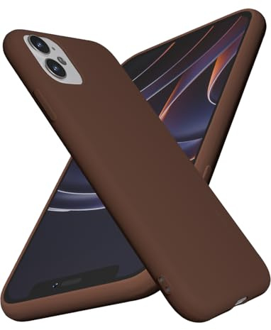 X-level für iPhone 11 Hülle, Ultradünn Handyhülle Soft Weich TPU Case Silikon Bumper Cover Kratzfeste Schutzhülle Kompatibel mit iPhone 11, Braun