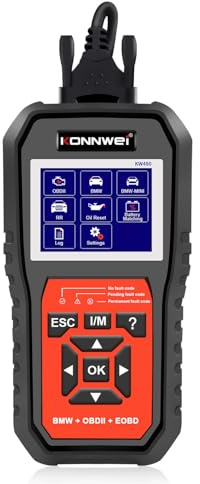 KONNWEI KW480 OBD2 Diagnosegerät für Auto, Fehlerauslesegerät mit Echtzeitdaten & Vollständigen OBDII-Funktionen,OBD KFZ Diagnose für BMW und Alle Fahrzeuge ab 2002,Unterstützt OBD2/EOBD