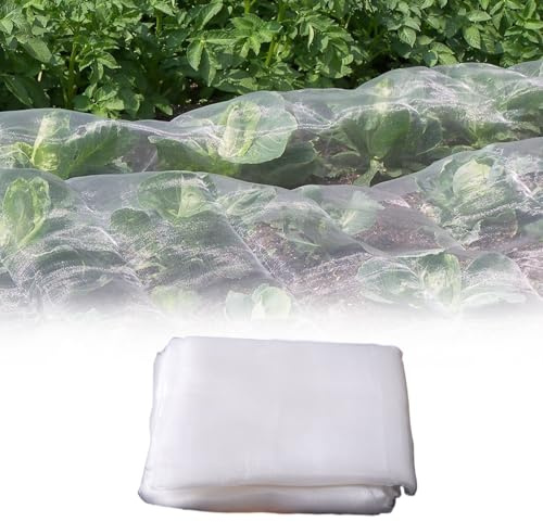Filet Anti Insecte 3x6M Filet de Protection Contre Les Insectes Filet de Protection pour Légumes Maille Fine Anti-Insecte Filet Anti Oiseaux pour Plantes Légumes Fruits Fleurs