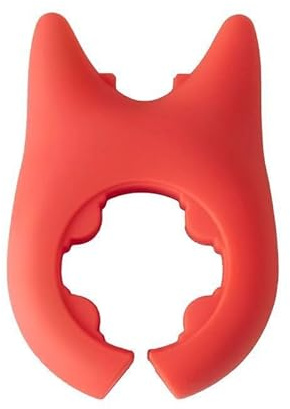 Set di 3 utensili da cucina in silicone con clip per cucchiaio e spatola, anti-trabocco, verde, rosso, resistente al calore, set da 3
