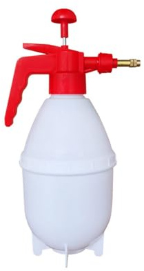 YIGZYCN Bottiglia spruzzata d'acqua in metallo spesso multiuso annaffiatoio confortevole manico antiscivolo flussi precisi per uso interno esterno flussi regolabili ugello spruzzato