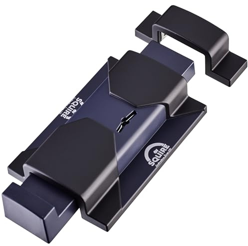 Squire Heavy Duty Keybolt - 4 Lever Key Operated Bolt Lock - Tough Weatherproof Steel Body - Reliable Door Lock Bolt for High Security - Versatile Door Bolt for Outdoor & Indoor Use