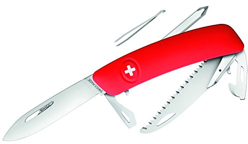 SWIZA Messer D06, Rot, Säge Schweizer Messer