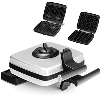 Frifri - wa102a - Croque-gaufre 2 plaques 2x600w multex