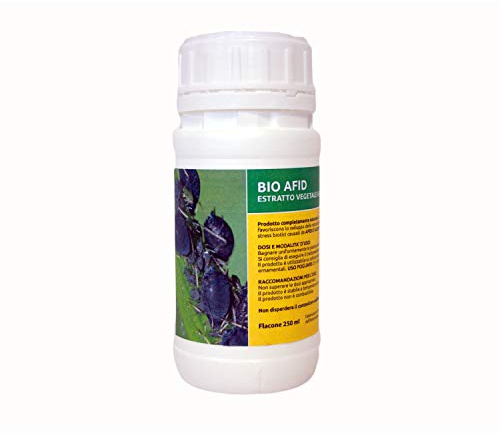 Bio Afid bioA.L.T Insetticida Naturale Estratto Vegetale a Base di Agrumi Afidicida Contro Afidi Aleurodidi Tripidi Psilla Protezione Piante Ornamentali da Fiore Frutto e Orto 250 M