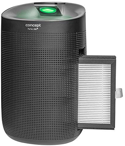 Concept OV1200 Deumidificatore e Purificatore d'aria 2in1 (Nero)
