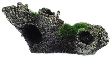 BESPORTBLE 1pièce Ornement De Tronc Artificiel pour Aquarium Décoration Résine Accessoire De pour Poissons Eau Douce Et
