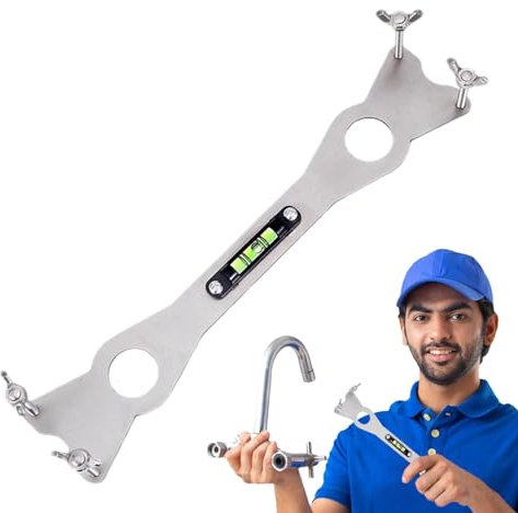 Clé de vidange de | Outil portable de plombier et de lavabo, outil de robinet sous évier, outil de niveau multifonction pour salle de bain et cuisine