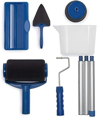 CYXOZ Professional Paint Roller Painting Roller Wall Painting Brushes Decorating Runner Pro - DIY Washable Equipment for Wall Painting - Refillable Paint Roller Included