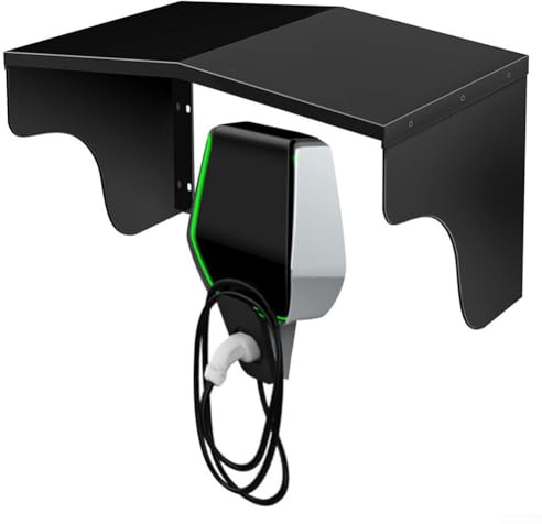 Donkivvy Wallboxs Weather for PROTECTION, Charging Pile Rain Cover, Weather for PROTECTION Roof Rain Cover Fits for EV Charging Station