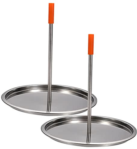 OFFSCH Hähnchenbräter 2 Stück Vertikales Truthahn-grilltablett Gegrilltes Hähnchen-rack-tablett Für Die Küche