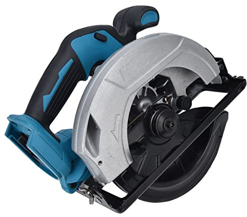 Sierra Circular, Sierras Eléctricas para Carpintería de Litio y Nailon PA6 de Acero Inoxidable, 7-1/4 Pulgadas, Compatible con Batería de 4500 MAh, para Cortar Madera en el Hogar