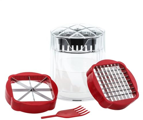 Trancheuse française Fry – Grille de légumes Slante | Coupe-légumes Chopper | Coupe-frites | Coupe chips fromage multifonction | Utilisation domestique Fry Français Frites | Presse manuelle