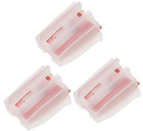 Vaguelly 3 Stück Plattenspielernadel Vinylbürste Für Schallplatten Plattenspieler-nadel Schallplattennadel Rekordpinsel Drehscheibe Aufzeichnen Ersatznadel Für Plattenspieler Rot