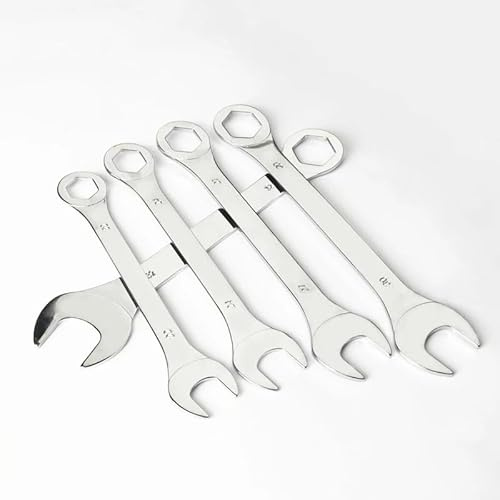 YIOOSO Llave combinada fina (1 pieza): llave de boca y de anillo for reparación de automóviles y uso doméstico.(8mm)