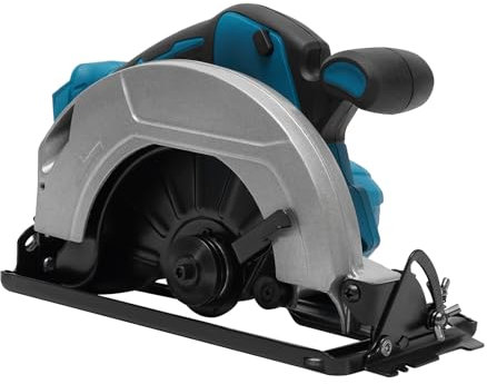 Sega circolare manuale a batteria senza spazzole, 750 W, sega circolare a mano, tronco, 178 mm, sega ad immersione 20000 RPM, batteria per legno, metallo, piastrelle e plastica