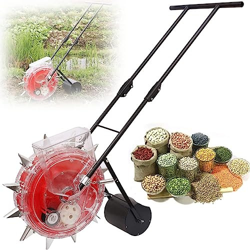 Handheld Seeding Machine, Precision Planter for Garden and Agricultural Use, Manual Seeder for Corn, Cotton, Soybean, Peanut Planting