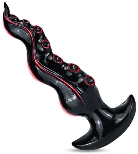 BDSMLOVE - Tapón anal con tentáculos de pulpo de 13 cm para hombres y mujeres, juguete sexual, consolador anal monstruoso para estimulación prostática, juguetes anales eróticos para parejas (L)