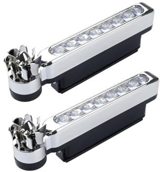 MAGICLULU Luz Diurna Led Para Coche De Luces Energía Eólica Luces De Circulación Diurna Para Exteriores