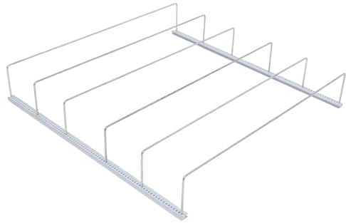 VILLCASE Estante para Bebidas Congelador 40X40 CM Soporte Anticaída para Latas y Botellas Organizador Resistente de Aleación de Aluminio y ABS Adecuado para Refrigerador y